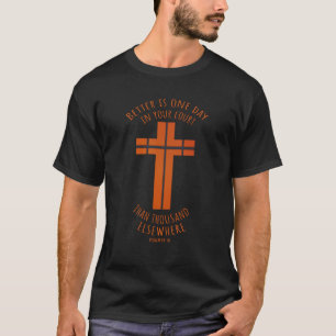 バスケットボール信仰十字教会イエス聖書 Tシャツ