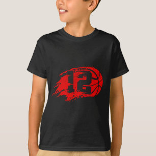 バスケットボール動揺して12位12歳誕生日Pa Tシャツ