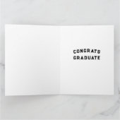 バスケットボール卒業カード カード (内部)