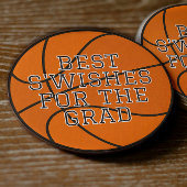 バスケットボール卒業記念パーティーの招待券のご挨拶 フェイバータグ