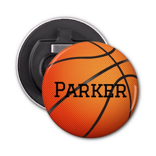 バスケットボール名前をカスタムする 栓抜き (正面)