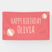 バスケットボール図解入りの、写真付きのパーティーカスタムバナー 横断幕 (横)