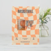 バスケットボール大会 招待状 (スタンド正面)
