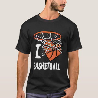 バスケットボール大好きジュニアバスケットゴール Tシャツ