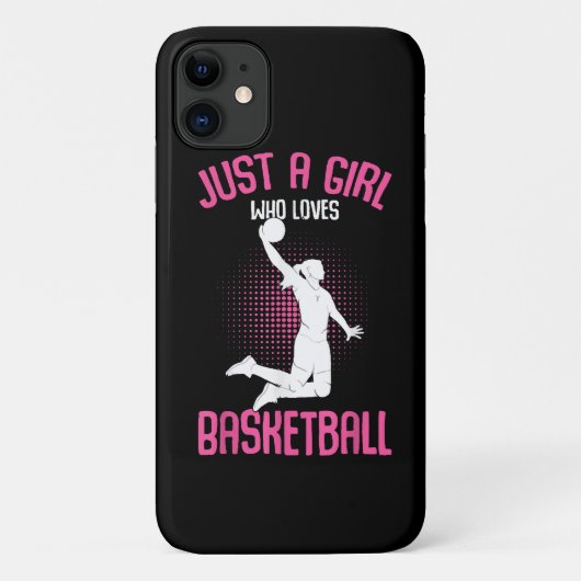 バスケットボール女子 Case-Mate iPhoneケース (裏面)