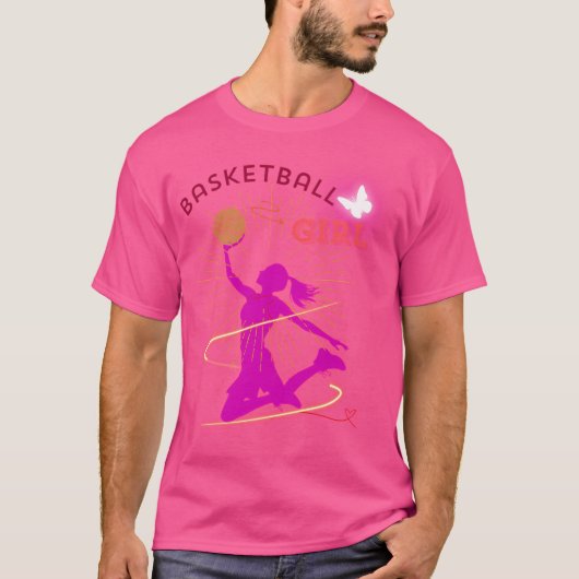 バスケットボール女子s tシャツ (正面)
