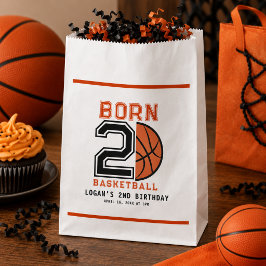 バスケットボール好きな2歳の誕生日パーティー フェイバーバッグ