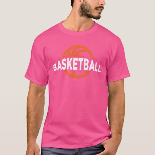 バスケットボール好き ヴィンテージ Tシャツ (正面)