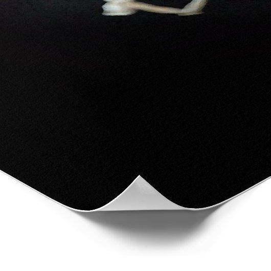 バスケットボール感動的引用文インスパイアプレイヤー ポスター (角)