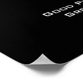 バスケットボール感動的引用文インスパイアプレイヤー ポスター (角)