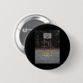 バスケットボール懸命作業動機引用文 缶バッジ (正面&裏面)