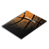 バスケットボール手帳 |カスタム学校用品 ノートブック (左側)