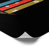 バスケットボール抽象芸術ワードアート – ミニマリスト ポスター (角)