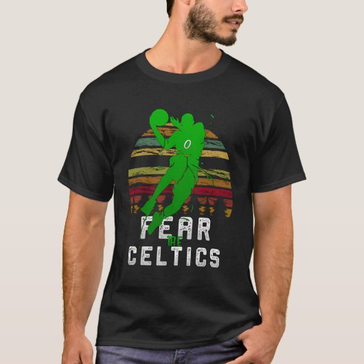 バスケットボール最高のはFaのためのCeltics 0ギフトを恐れる Tシャツ (正面)