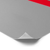 バスケットボール最高のを行う感動的 ポスター (角)