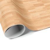 バスケットボール木床 ラッピングペーパー (ロールコーナー)