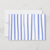 バスケットボール物干しおむつラッフルカード 招待状 (裏面)