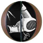 バスケットボール理容師 バスケットボール (縦)