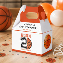 バスケットボール生まれのバスケ2歳の誕生日パーティー