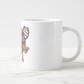 バスケットボール私のDNAにある ジャンボコーヒーマグカップ (右)