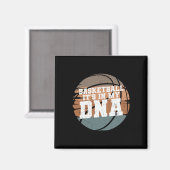 バスケットボール私のDnaの中にある1 マグネット (正面/裏面)