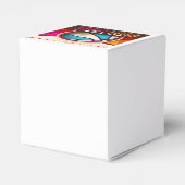 バスケットボール競技ボールゲークールム抽象芸術 フェイバーボックス (裏面サイド)