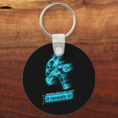 バスケットボール精神 キーホルダー (正面)