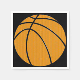 バスケットボール紙カクテルナプキンス スタンダードカクテルナプキン