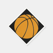 バスケットボール紙カクテルナプキンス スタンダードカクテルナプキン (角)