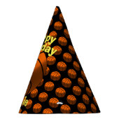 バスケットボール紙帽子 パーティーハット (右)