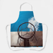 バスケットボール素晴らし エプロン (正面)