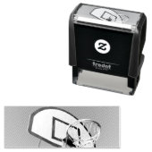 バスケットボール素晴らし セルフインキングスタンプ (インサイチュ)