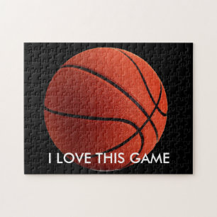 バスケットボール絵画イラストレーションのアートスポーツ ジグソーパズル