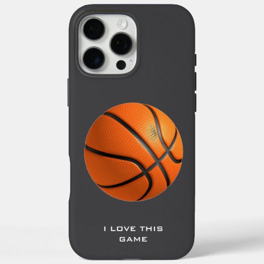 バスケットボール絵画イラストレーションのアートスポーツ Case-Mate iPhoneケース (裏面)
