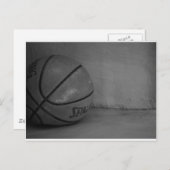 バスケットボール美しい ポストカード (正面/裏面)