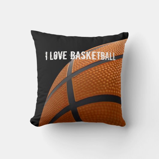 バスケットボール装飾用クッション クッション (正面)