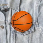 バスケットボール設計ボタン 缶バッジ (インサイチュ)