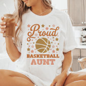 バスケットボール誇りを持ったの叔母 Tシャツ
