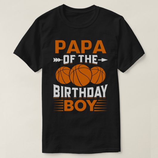 バスケットボール誕生日のPPA Tシャツ (デザイン正面)