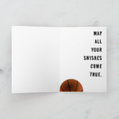 バスケットボール誕生日カード カード (内部)