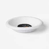 バスケットボール誕生日ギフト、バスケットボールガールプレーヤー ペーパーボウル (傾斜あり)