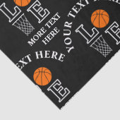 バスケットボール誕生日ギフト、バスケットボールガールプレーヤー 薄葉紙 (詳細)