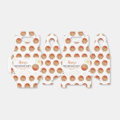 バスケットボール誕生日ビーフボックススポーツパーティー フェイバーボックス (折り畳みなし)