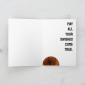 バスケットボール誕生日 カード (内部)