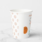 バスケットボール誕生日 紙コップ (右)