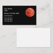 バスケットボール連絡テーマ 名刺 (正面/裏面)