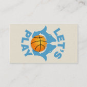 バスケットボール遊しよう 名刺 (裏面)