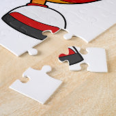 バスケットボール選手としてオウム ジグソーパズル (側面)