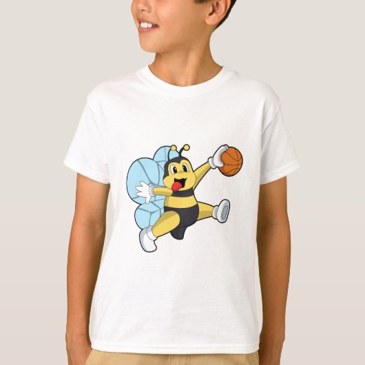 バスケットボール選手としてBee Tシャツ (正面)