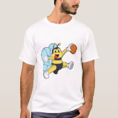 バスケットボール選手としてBee Tシャツ (正面)